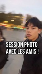 Session photo avec les potes !
