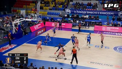 Garrett Nevels Highlights 27 Pts, 6 Ast vs BC Enisey 15.11.2025