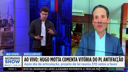 Hugo Motta traz DETALHES sobre APROVAÇÃO do PL ANTIFACÇÃO; VEJA na íntegra