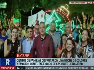 Nueva Esparta recibió el encendido de la Navidad en medio de parrandas y aguinaldos