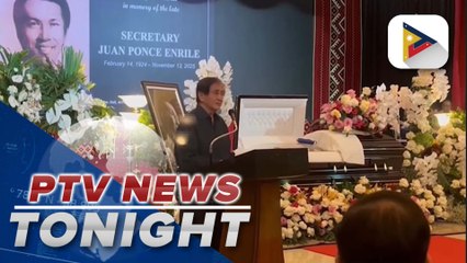 AFP holds necrological service for former Sen. Enrile in Camp Aguinaldo