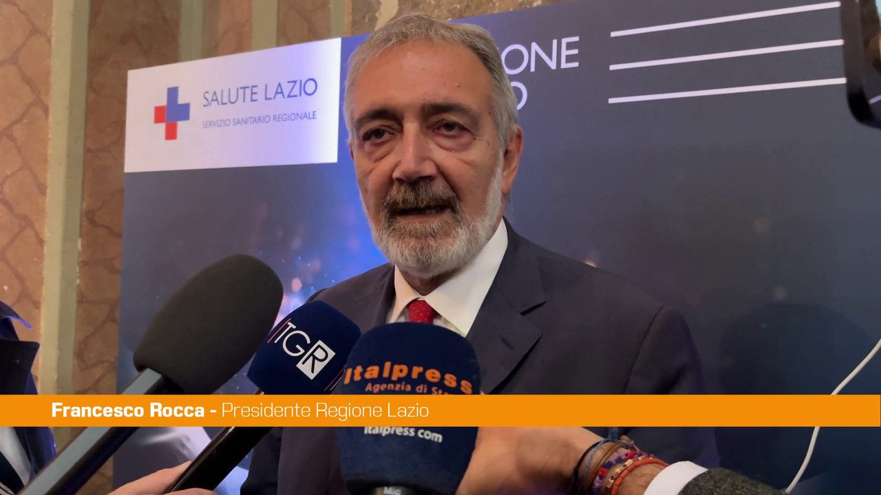 Rocca "Lavoro straordinario agli Stati Generali della salute del Lazio"