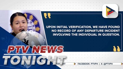 BI reports they have not monitored any departure incident of ex-Rep. Co’s aide John Paul Estrada and his wife yet