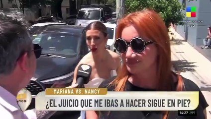 Mariana Brey y Nancy Pazos en un nuevo agresivo cruce