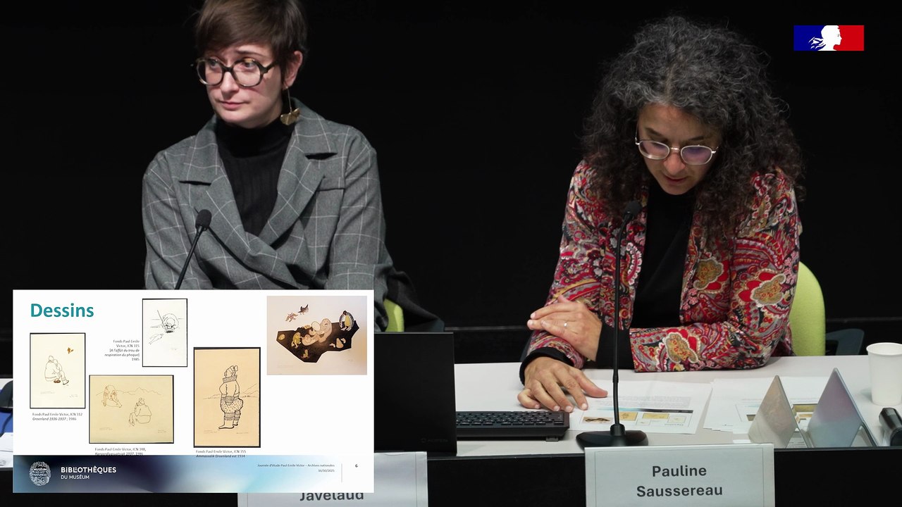 Journée d’étude – l’héritage de Paul-Émile Victor – 6/15 – Les archives polaires, première partie - Les archives de Paul-Émile Victor au Muséum national d’Histoire naturelle