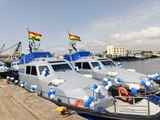 Ghana Police receives new vessels to strengthen marine operations