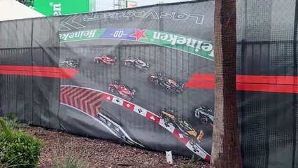 Las Vegas se prepara para el Gran Premio de la F1