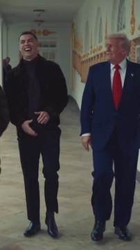 La secuencia de Trump con Cristiano Ronaldo que ya es viral