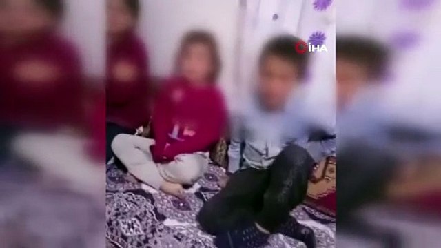 Dört çocuğuna hem işkence yaptı hem de videoya çekip yayınladı!