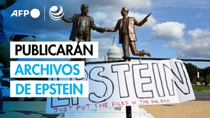Congreso de EU aprueba publicar archivos del caso Epstein