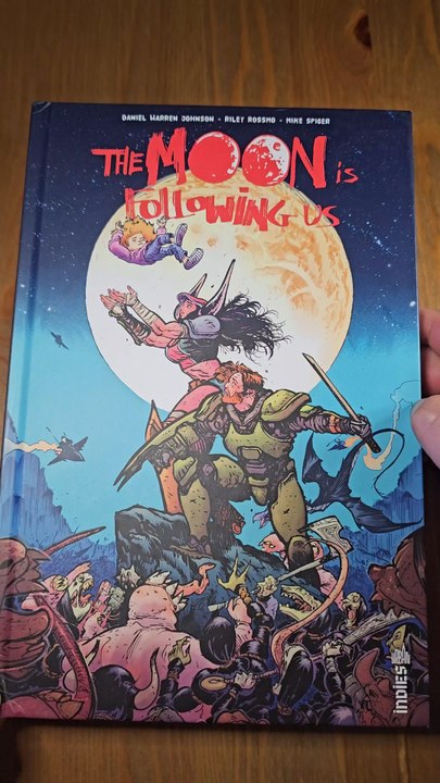 Je viens de lire le comics The Moon is following us et je vous donne mon avis.