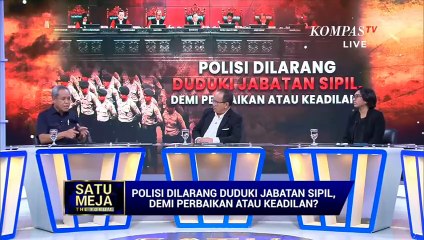 [FULL] Putusan MK Larang Polisi Rangkap Jabatan demi Perbaikan? | SATU MEJA