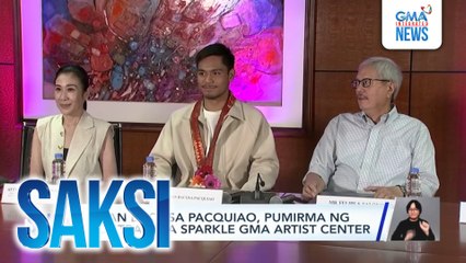 Eman Bacosa Pacquiao, pumirma ng kontrata sa Sparkle GMA Artist Center | Saksi