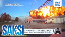 Dashcam video ng pagbagsak ng isang cargo plane, isinapubliko sa gitna ng imbestigasyon | Saksi