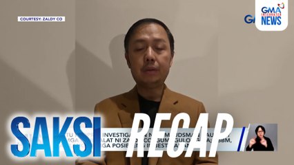 Saksi: (Part 1) Motu proprio investigation ng Ombudsman kaugnay ng mga isiniwalat ni Zaldy Co; Nasawing freelance model, 'di namatay sa bugbog