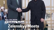 Zelenskyy Meets Erdogan in Turkey