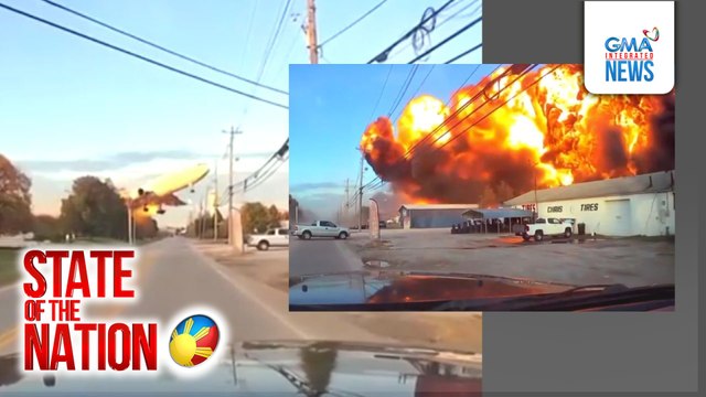 14 patay sa pagbagsak ng eroplano | SONA