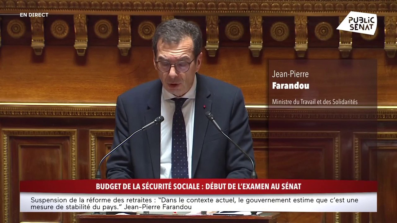 Budget de la Sécu: "Il nous manque des économies", constate Farandou