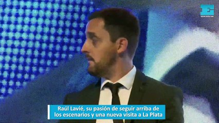 Raúl Lavié, su pasión de seguir arriba de los escenarios y una nueva visita a La Plata