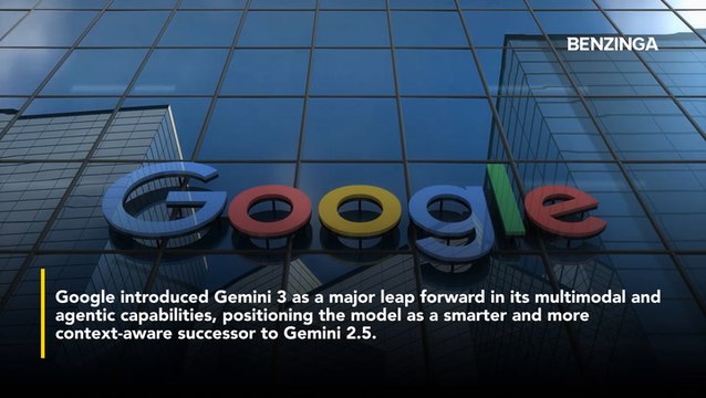 Sundar Pichai Introduces Gemini 3 As Google's 'Most Intelligent' AI Model- 'Get What You Need With Less Prompting'