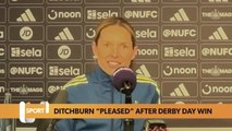 “We’re pleased!” | Claire Ditchburn | Newcastle United Women 3-1 Sunderland Women