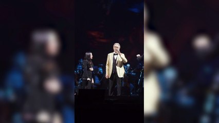 Andrea Bocelli invitó a Nicki Nicole a cantar Vivo por ella frente a miles de personas