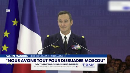 Fabien Mandon, chef d'état-major des armées : «On est en risque.»