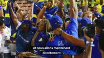 Les supporters de la petite île des Caraïbes au 7ème ciel