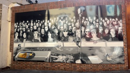 New Mathew Street mural celebrates one hundred Liverpool music icons