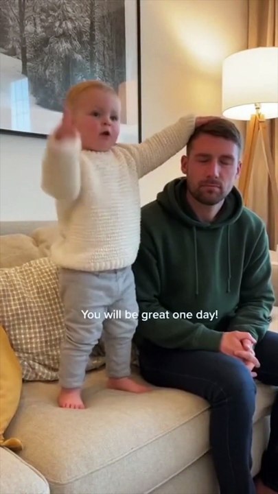 Mom! Dad Said Amen! — Baby Snitches Instantly 😂🤣