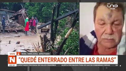 "Volví a buscar a mi esposa": relato de comunario afectado por inundaciones en Achira