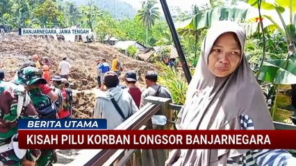 Sedih! Longsor Banjarnegara Hancurkan Kampungnya, Sutinah Harap Korban Hilang Segera Ditemukan