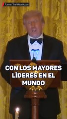 TRUMP CONFIESA en un DISCURSO que su HIJO es FAN de CRISTIANO RONALDO