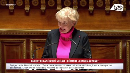 «La suspension de la réforme des retraites relève de la poudre de perlimpinpin» lance Pascale Gruny