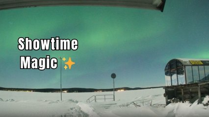 Northern lights light up the sky with a grace beyond words