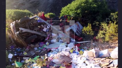 Cochabamba: Camión se embarranca 40 metros en Llavini deja tres personas heridas