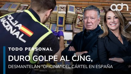 Duro golpe al CJNG, desmantelan "oficina" del cártel en España  I Todo Personal