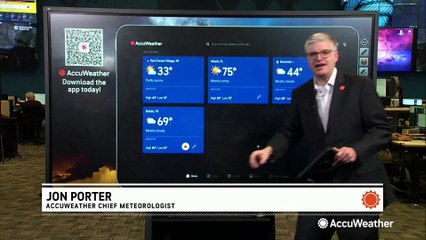 Tracking weather across multiple locations with the AccuWeather app