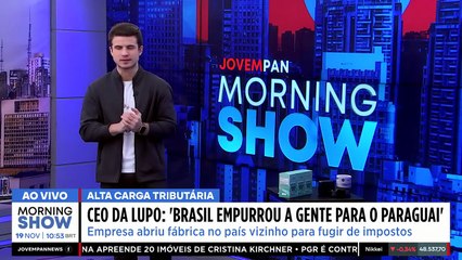 HUGO MOTTA FALA SOBRE PL ANTIFACÇÃO | MORNING SHOW - 19/11/25