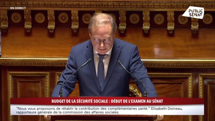 "Un tel déficit est insoutenable", estime Vincent Delahaye rapporteur de la commission des finances