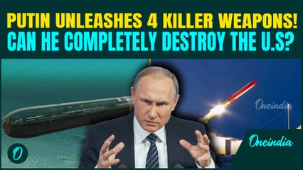 Putin’s Four SUPER-WEAPONS That Has Left Trump SHOCKED And NATO Silent | Russia CAN FINISH U.S In…