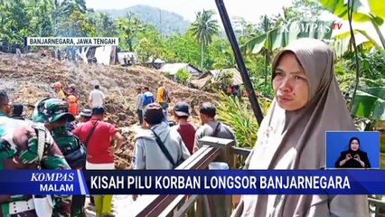 PIlu! Korban Selamat Sutinah Ceritakan Detik-Detik Longsor Banjarnegara Telan Kampungnya