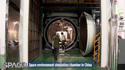 Views Of What A Space Environment Simulation Chamber Looks Like
