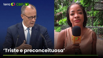 Moradores de Belém e turistas reagem à fala de chanceler alemão: 'Lamentável'