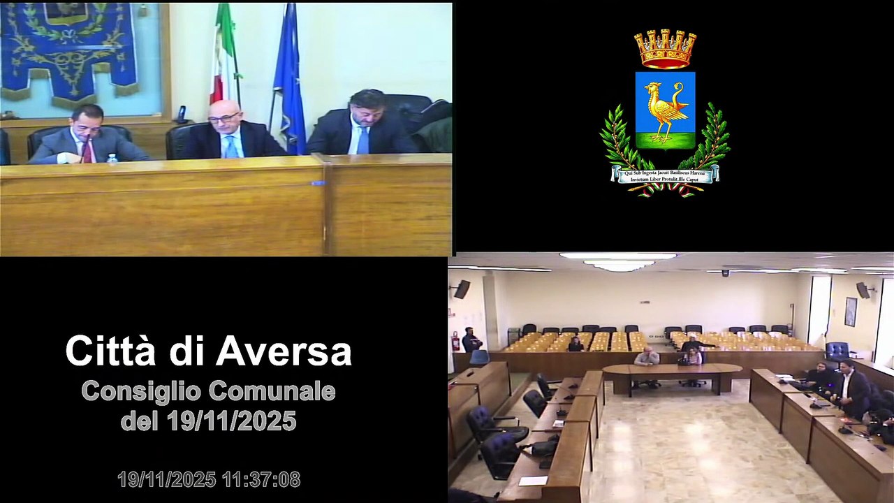 Aversa (CE) - Consiglio Comunale -1- (19.11.25)
