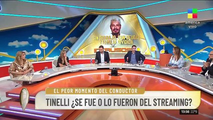 MARCELO TINELLI SIN TRABAJO Y CON SU FAMILIA QUEBRADA