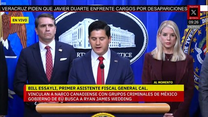 Pam Bondi ofrece conferencia de prensa como fiscal general de EU