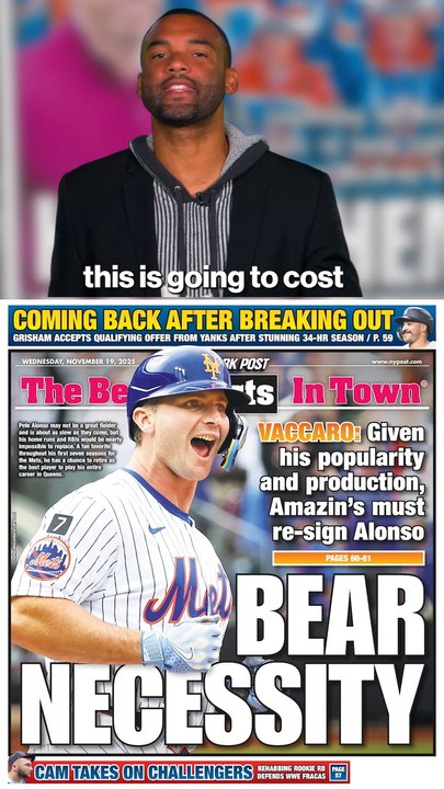 Steve Cohen must spare no expense to re-sign Pete Alonso | Back Page Banter