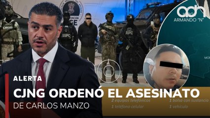 🚨¡Última Hora! CJNG ordenó el asesinato de Carlos Manzo, detienen a un autor intelectual