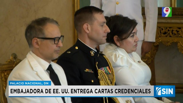 Abinader recibe seis diplomáticos en ceremonia oficial | Primera Emisión SIN